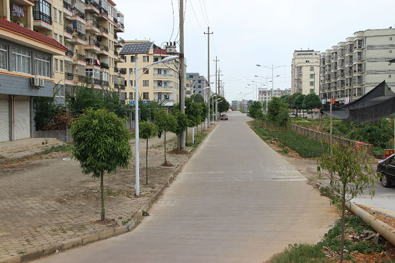 南宁市小区太阳能路灯照明工程